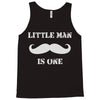 little man mustache first Tank Top