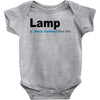 lamp   brick tamland likes this facebook thumbs up mens white t shirt Baby Onesie