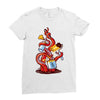 angle gravity Ladies Fitted T-Shirt