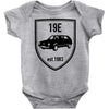 dope racing tuning oldschool Baby Onesie