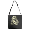 death race Adjustable Strap Totes