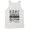 Born In December Tank Top