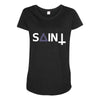 saint Maternity Scoop Neck T-shirt