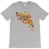 women's sugar skull purple T-Shirt