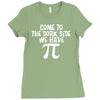 dork side dark Ladies Fitted T-Shirt