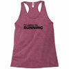 i'd rather be running funny cool run runner marathon sport athlete shi Racerback Tank