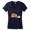 Pusheen the Cat Harry Potter Women's V-Neck T-Shirt