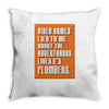 video games lied to me Throw Pillow