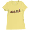 retro evolution Ladies Fitted T-Shirt