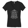 look good forties Women's V-Neck T-Shirt