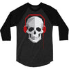 Sound Skull 3/4 Sleeve Shirt