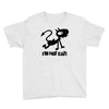 i'm not cat Youth Tee