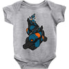 wild style dv Baby Onesie
