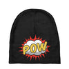 POW! Funny Explosion Cartoon Baby Beanies