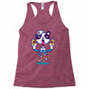 no graffiti here sir Racerback Tank