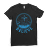 alien up Ladies Fitted T-Shirt