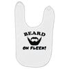 mens beard Baby Bibs