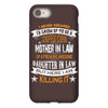 Super Cool Mother In Law Of A Freaking Awesome Daughter iPhone 8