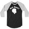got soul funny retro funk disco afro 70s boogie soul new york 3/4 Sleeve Shirt