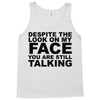 rude slogan Tank Top