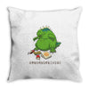 omnomnomnivore Throw Pillow