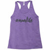 mom life svg Racerback Tank