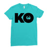 ko Ladies Fitted T-Shirt
