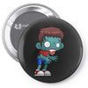 walkers zombie boy Pin-back button