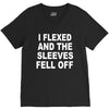i flexed and the sleeves fell off V-Neck Tee