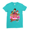 paw patrol birthday girl sister Ladies Fitted T-Shirt