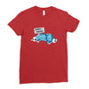 beware of cerberus Ladies Fitted T-Shirt