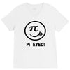 pi eyed V-Neck Tee