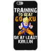 Training To Beat Goku iPhone 6/6s Case