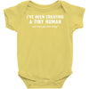 i've been creating a tiny human Baby Bodysuit
