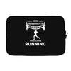 who loves running1 Laptop sleeve