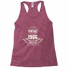 premium vintage 1956 classic perfectly aged limited edition Racerback Tank