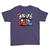Cuphead and Mugman Youth Tee