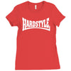 hardstyle hard bass Ladies Fitted T-Shirt