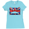 skinhead union Ladies Fitted T-Shirt