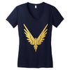 Logan Paul Maverick Gold Women's V-Neck T-Shirt