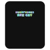 homophones are gay Mousepad