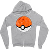 poor pikachu Zipper Hoodie