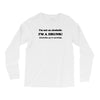 im not an alcoholic im a drunk t shirt x large funny beer pong keg par Long Sleeve Shirts