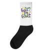 i'm just here for the beads Socks