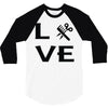 love hairstylist 3/4 Sleeve Shirt