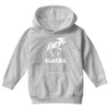 Alaska Deer Rudolph Youth Hoodie
