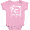 christmas periodic table of elements Baby Onesie