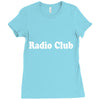 Radio Club logo Ladies Fitted T-Shirt