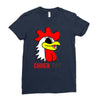 Chiken Ladies Fitted T-Shirt
