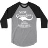 New Grandpa 2018 Rokie Dept. 3/4 Sleeve Shirt